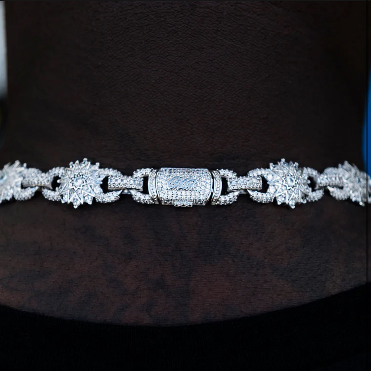 Star Mariner Chain in White Gold
