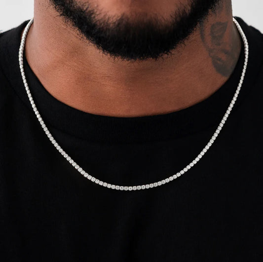 Micro Tennis Necklace