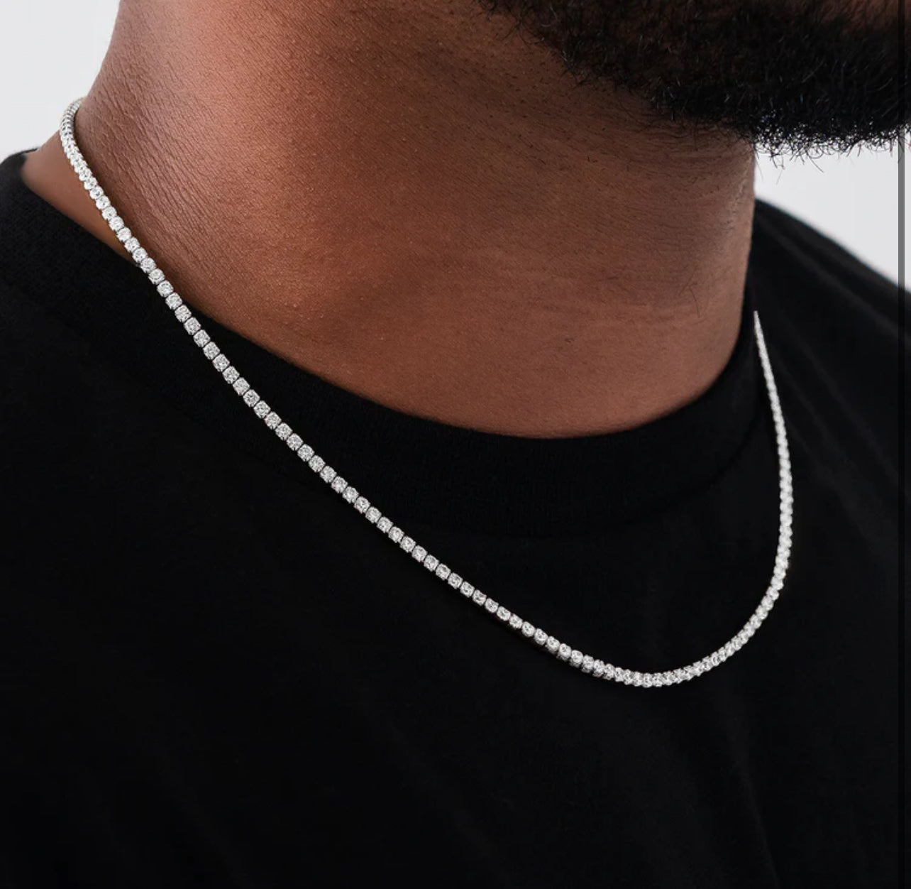 Micro Tennis Necklace