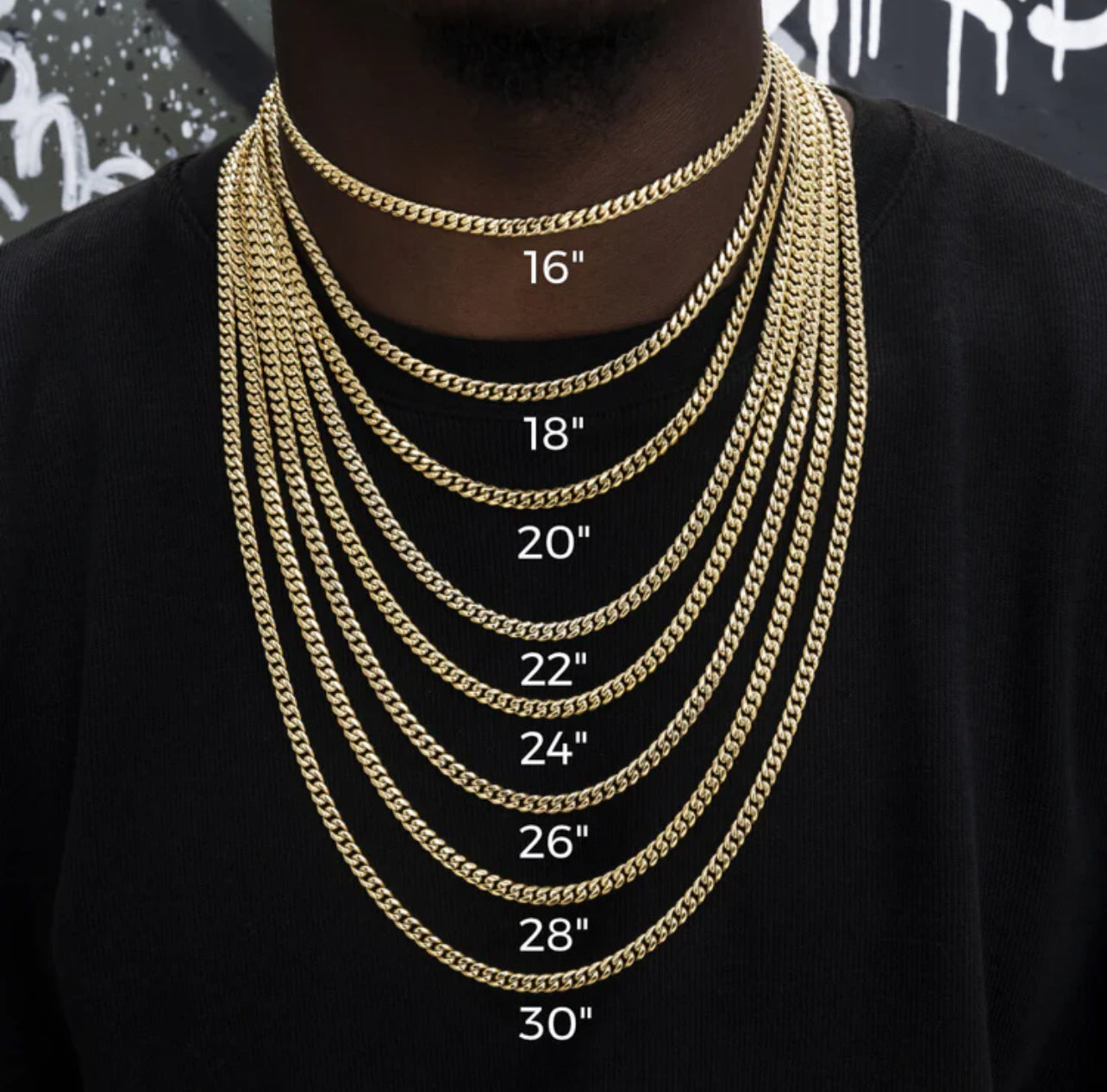 Diamond Prong Link Chain