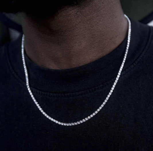 Micro Tennis Necklace